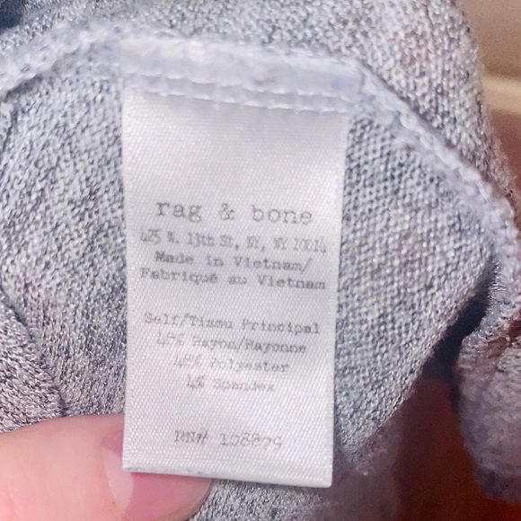 Rag and Bone Nicole Tank Top Gray Sz S - Picture 11 of 11